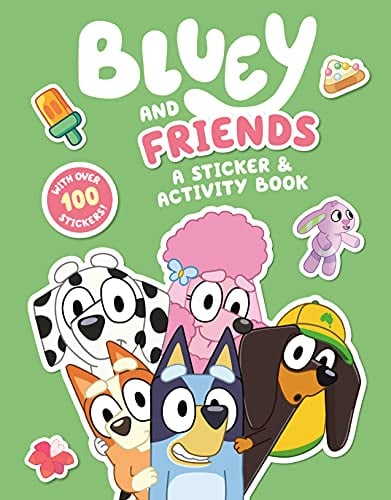 Bluey and Friends: A Sticker & Activity Book