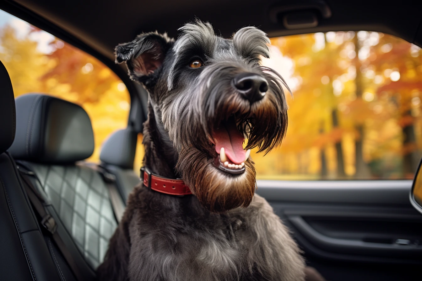Mercedes-Benz GLE Dog Car Seat Belt for Giant Schnauzers