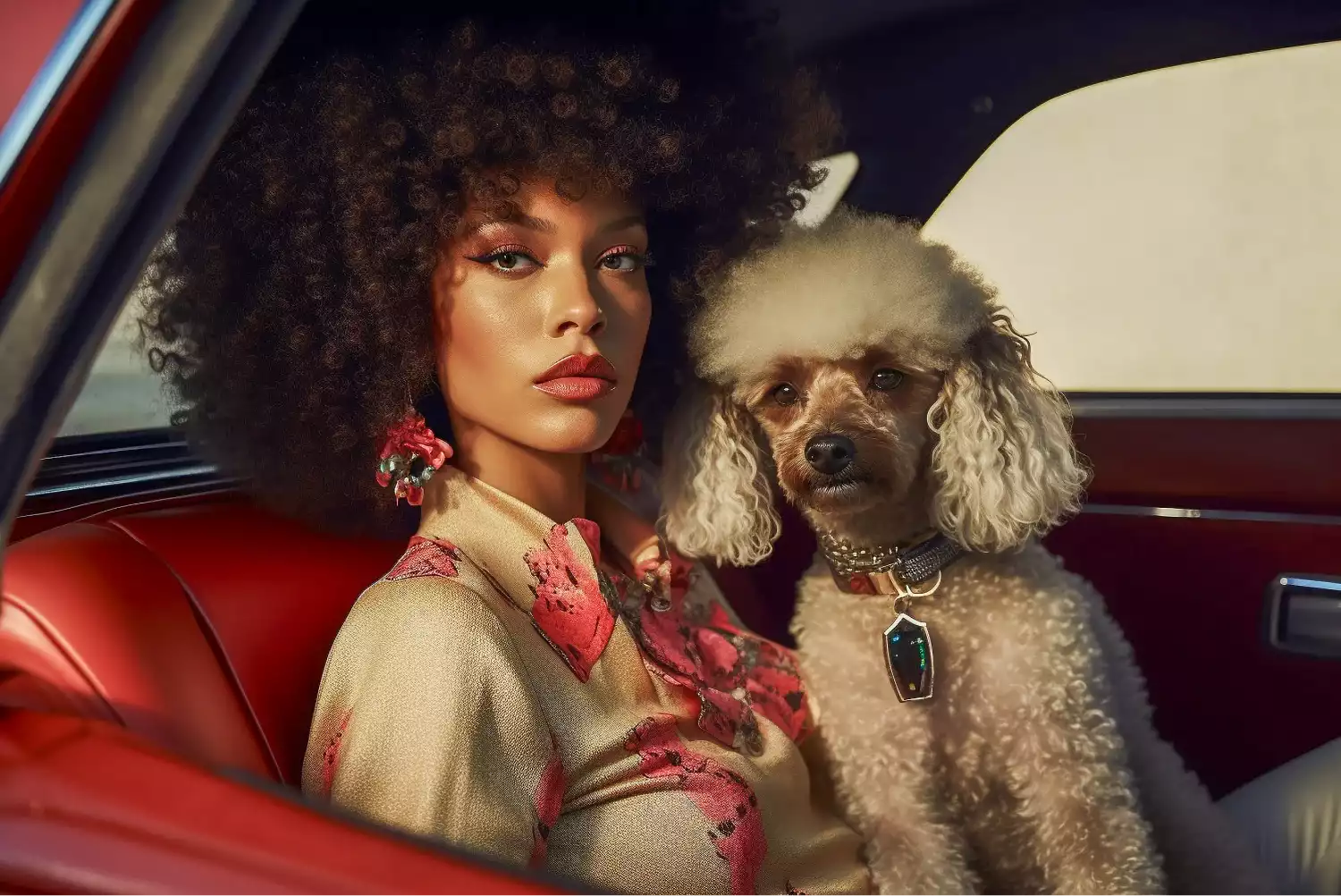 Buick Enclave Dog Car Seat Belt for Poodles